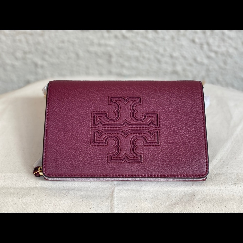 Tory Burch Harper flat wallet crossbody bag